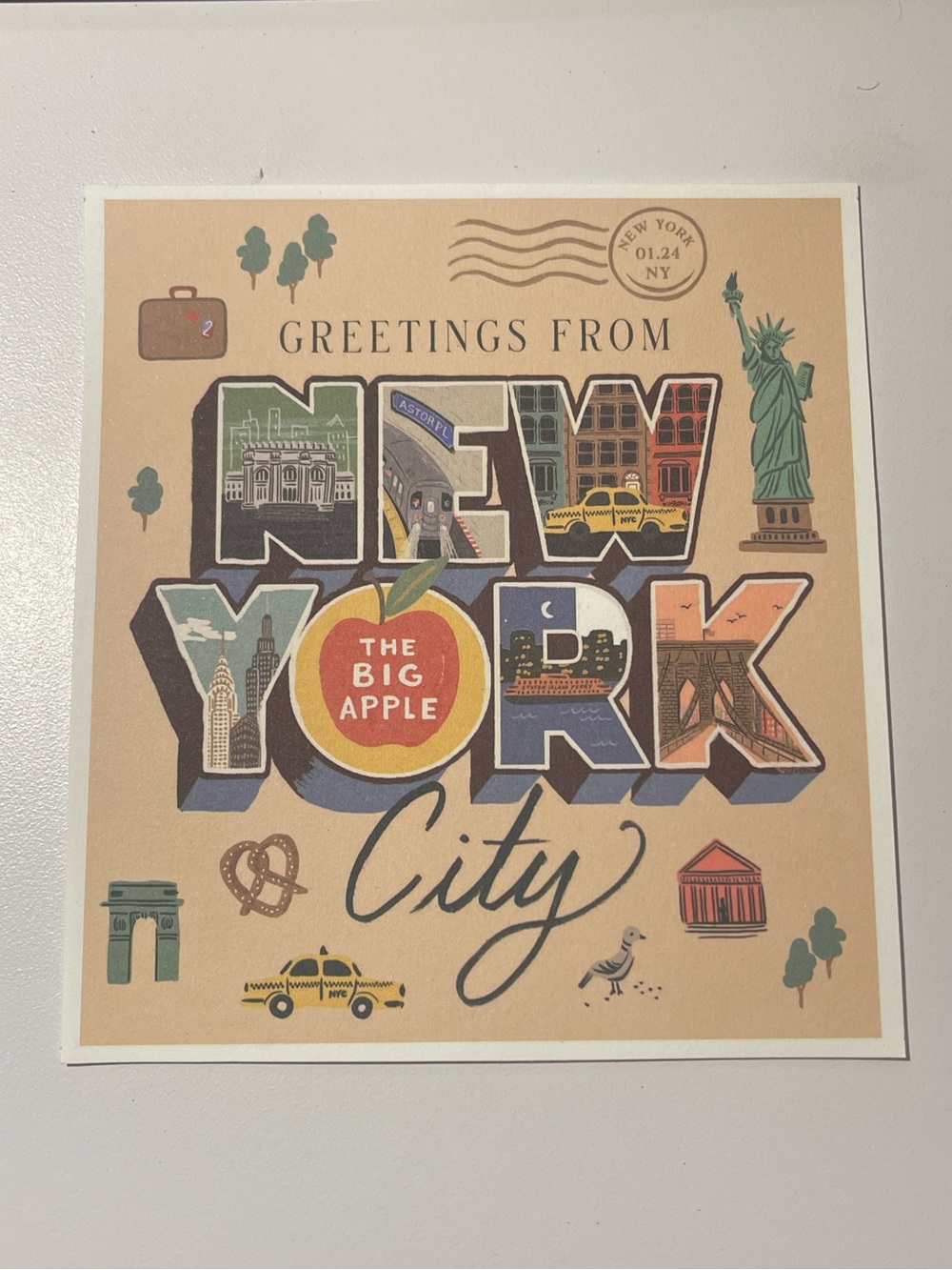 4️⃣for2️⃣0️⃣! Rifle Paper Co New York Print